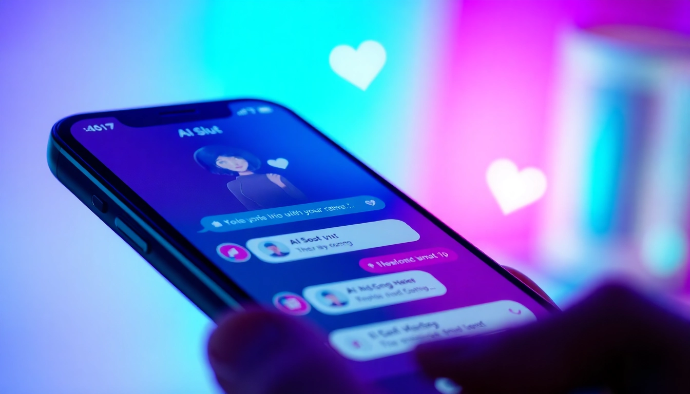 Engaging chat interface of AI Slut showcasing fun and imaginative interactions.