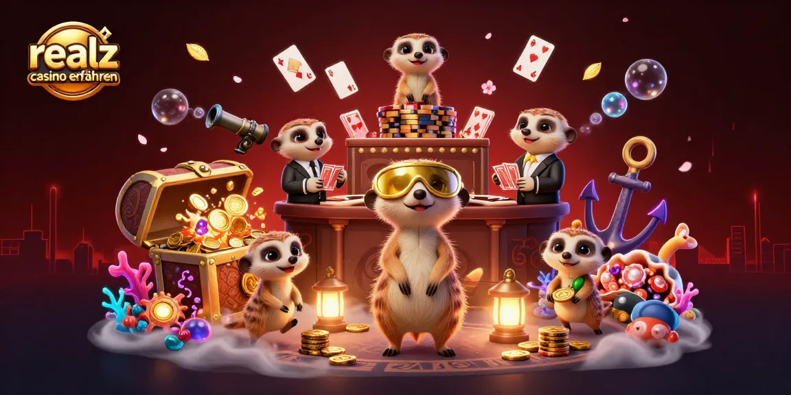 Erlebe spannende realz casino erfahrungen mit einem einzigartigen 3D-Casino-Illustrationsszenario.