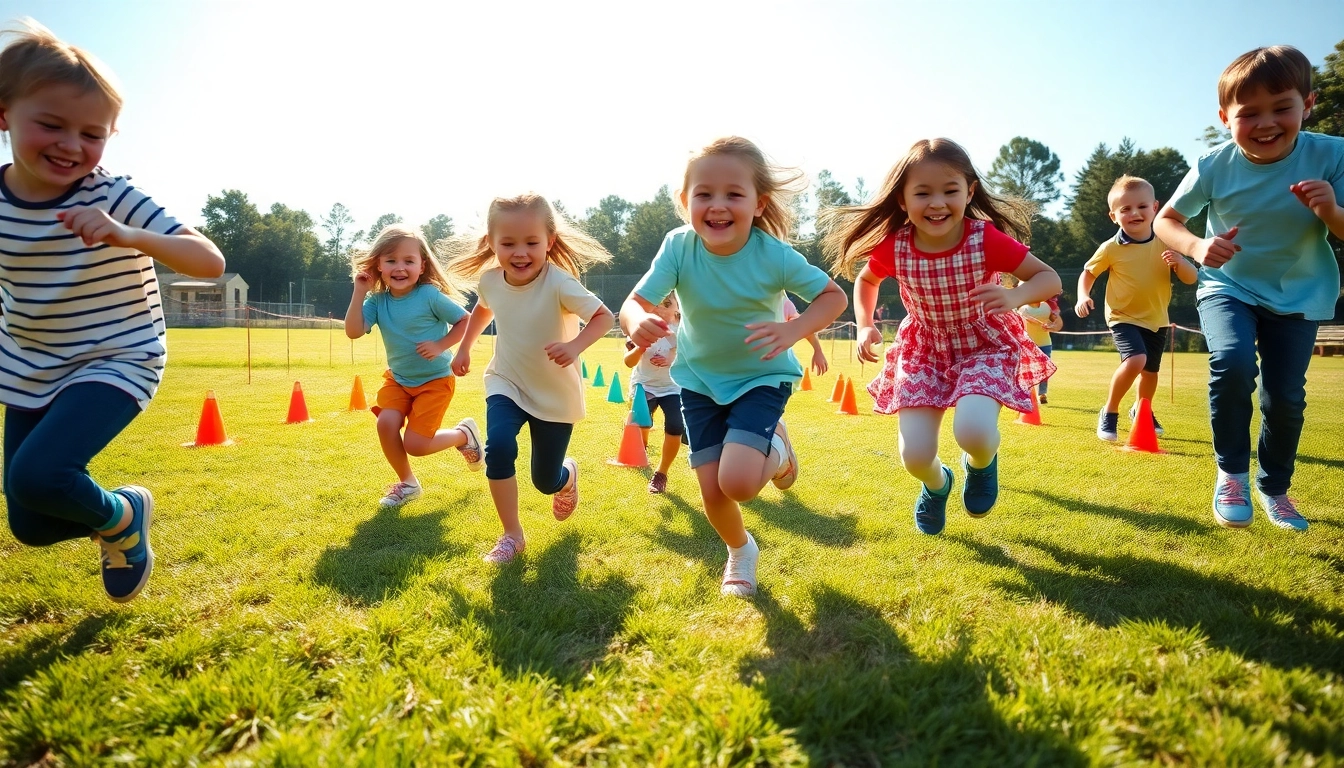 Jetzt Details ansehen fuer kreative Bewegungsspiele mit Kindern im Freien.