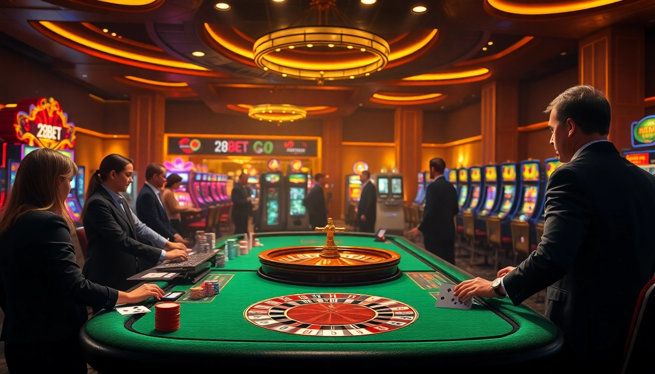 Experience the excitement at 28bet casino with vibrant games, thrilling bets, and professional dealers.