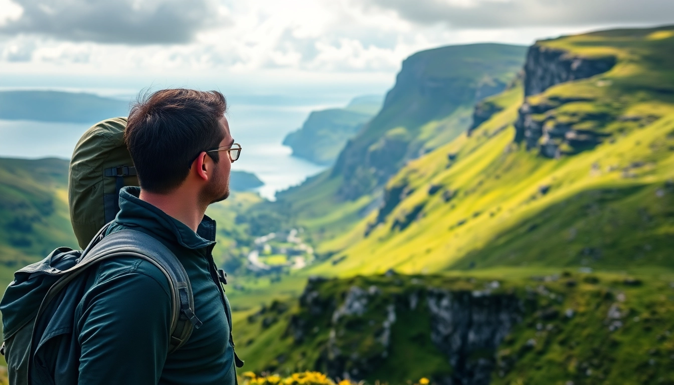 Erwandern Sie Irland mit atemberaubender Landschaft und perfektem Trekking-Setup.