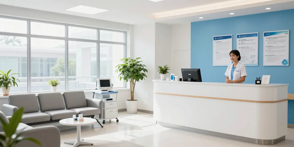 Akra Labs Shop bietet medizinische Dienstleistungen und Patientenversorgung in einem modernen Gesundheitszentrum.
