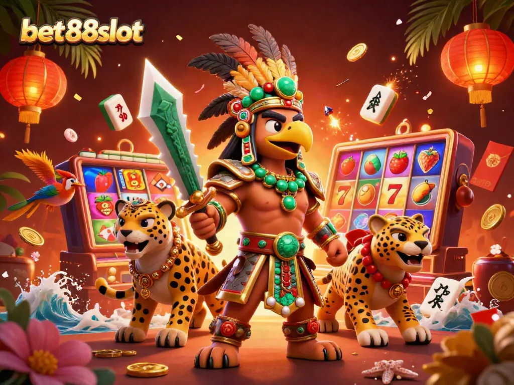 Engage in gaming excitement at bet88slot with thrilling characters and dynamic casino elements