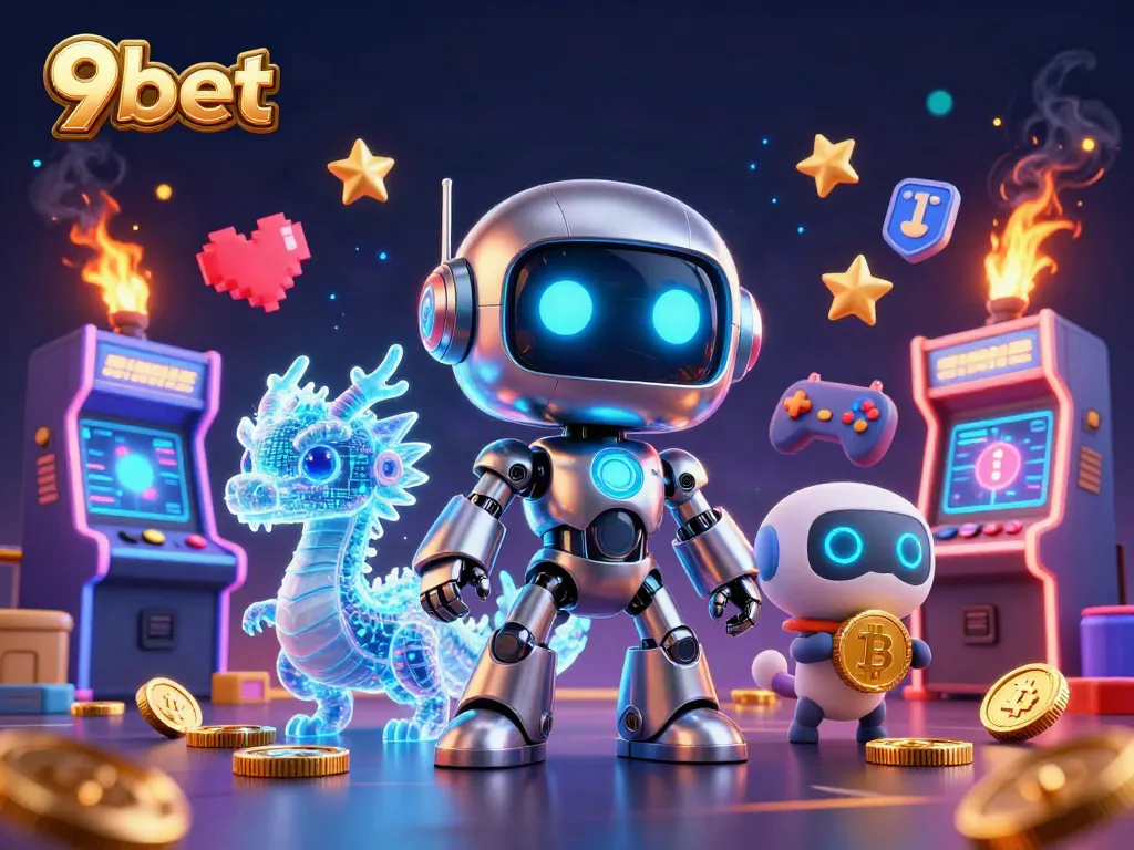 Experience thrilling gameplay at 9bet with vibrant casino elements and dynamic, engaging characters.