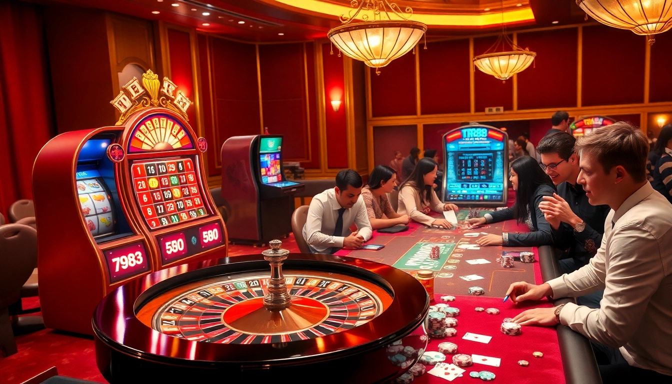Experience thrilling gaming at trang chủ tr88 with exciting poker and roulette action.