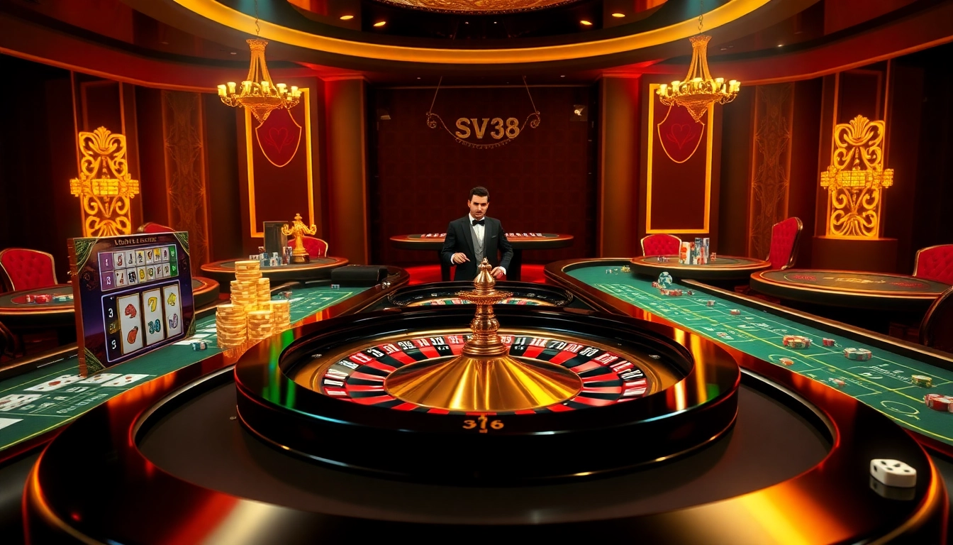 Experience thrilling gambling action at SV388 with vibrant tables and high-stakes gameplay.