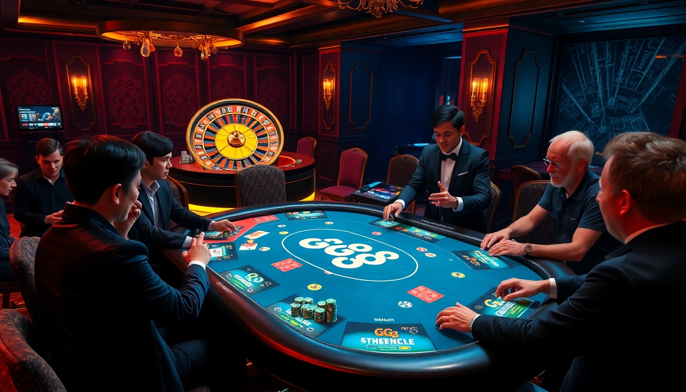 Experience the excitement of GG88 with vibrant poker games and dynamic casino atmosphere.