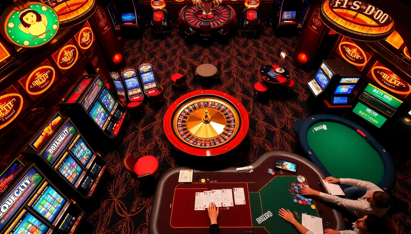 Experience the excitement of BET88 with thrilling casino games and vibrant slot machines.