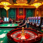 Experience the thrill of gaming at gamebaidoithuong.trading with poker tables and slot machines in a luxury casino.