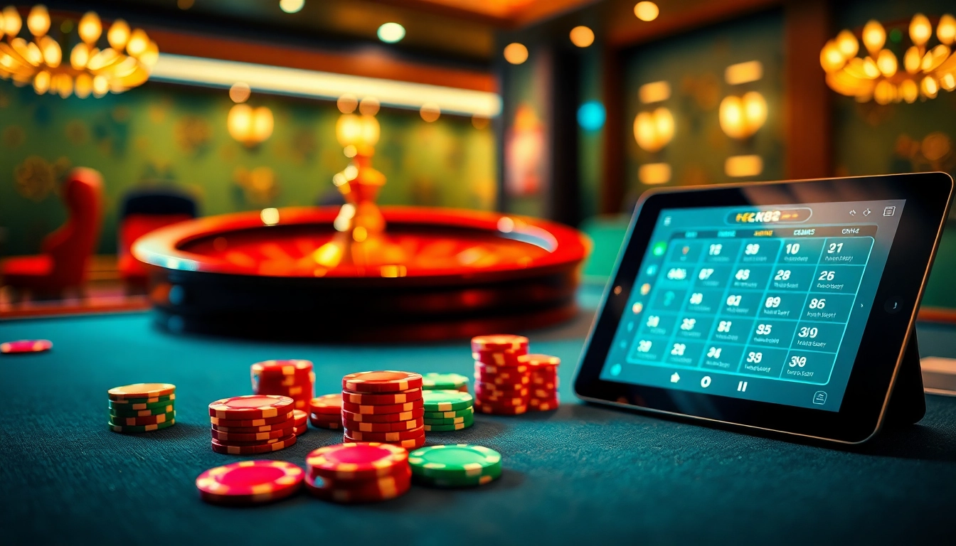 Experience thrilling games and exciting wins at GK88 Casino with vibrant roulette and cards.