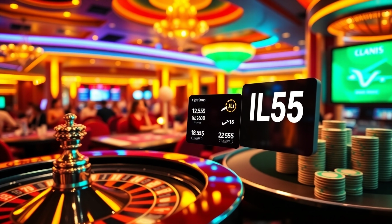 Play exciting casino games while keeping an eye on JL55 flight status updates.