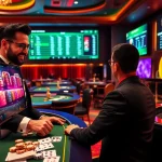 Experience the thrill of betting at Nhà cái KK55 with a vibrant online interface featuring casino elements.