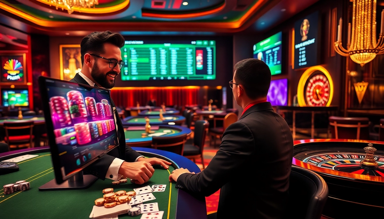 Experience the thrill of betting at Nhà cái KK55 with a vibrant online interface featuring casino elements.