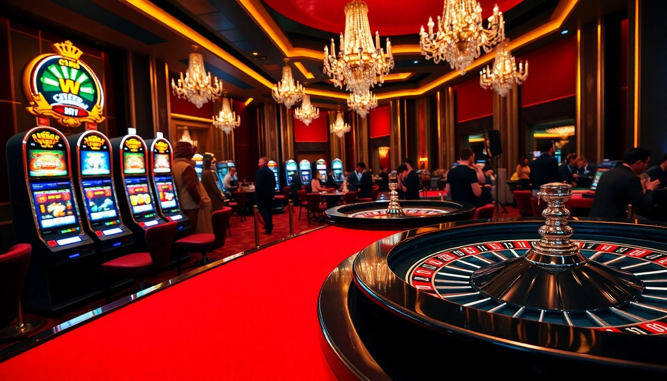 Players engaging in thrilling table games at CM88 casino.