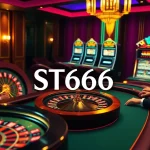 Experience the excitement of high-stakes gambling with ST666 at this luxurious casino.