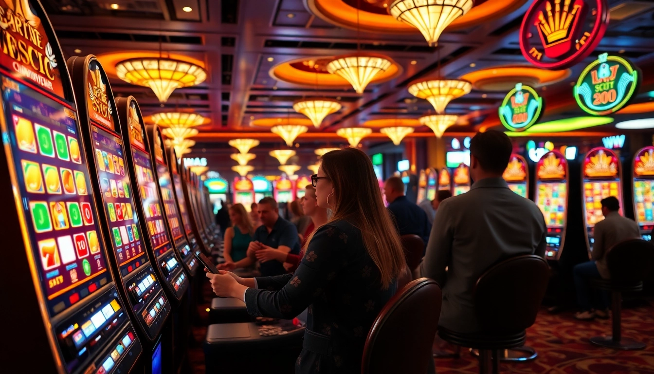 เล่น ทดลองเล่นสล็อต อย่างสนุกสนานที่คาสิโน พลังกระตือรือร้น รอบเครื่องสล็อต