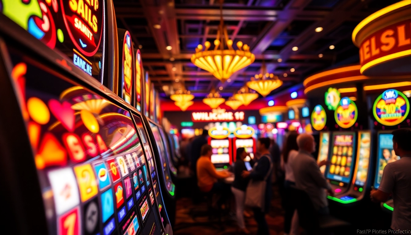 ทดลองเล่นสล็อต ที่คาสิโน ด้วยบรรยากาศที่มีชีวิตชีวาและสีสันสดใส