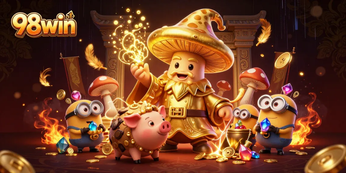 Engage in thrilling gambling action at 98win with magical treasures and casino excitement.